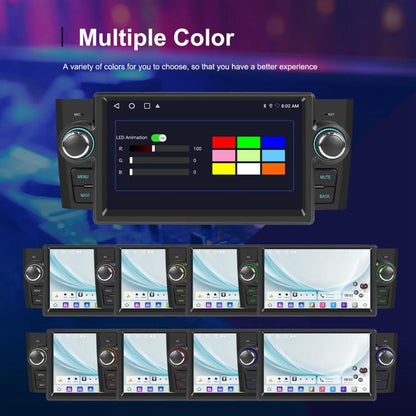 For Fiat Punto 2005-2009 Android 15 7 inch 2G+64G Car Central Control Audio Video Navigation, Standard, Standard+AHD+Microphone
