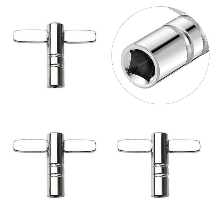 CT-826 T-shaped Square Hole Drum Key Universal Adjustment Wrench Tool for Drum Set, CT-826