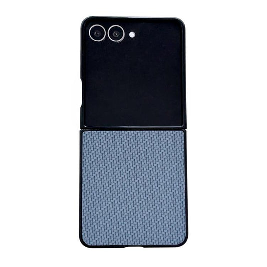 Weave Texture PU Hybrid PC Phone Case, For Galaxy Z Flip8 5G, For Samsung Galaxy Z Flip7 5G