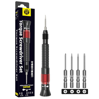 Xuanhou XH-200 0.35N.cm to 0.55N.cm Adjustable Torque Screwdriver Set, Xuanhou XH-200