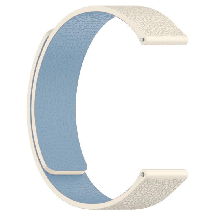 xDfind Flat Head Litchi Texture Magnetic Silicone Watch Band, 14mm, 18mm, 20mm, 22mm