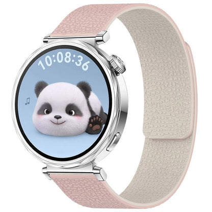 xDfind Flat Head Litchi Texture Magnetic Silicone Watch Band, 14mm, 18mm, 20mm, 22mm