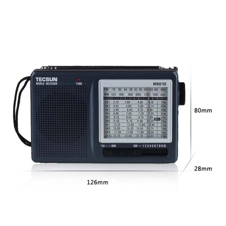 Tecsun R-9012 Portable Full Band FM Radio