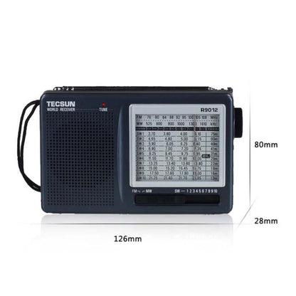 Tecsun R-9012 Portable Full Band FM Radio