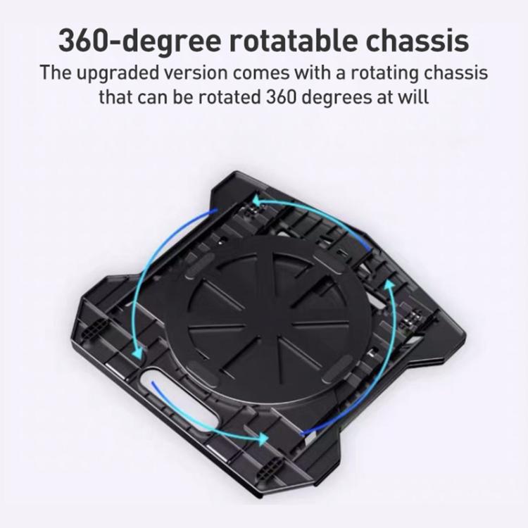 NUOXI N2 8-level Adjustable Laptop Holder, with Turntable, with Turntable