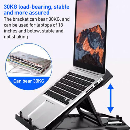 NUOXI N2 8-level Adjustable Laptop Holder, with Turntable, with Turntable