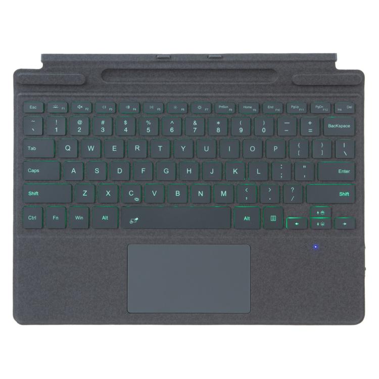 Single Color Backlight Tablet Bluetooth Keyboard with Touch Pad