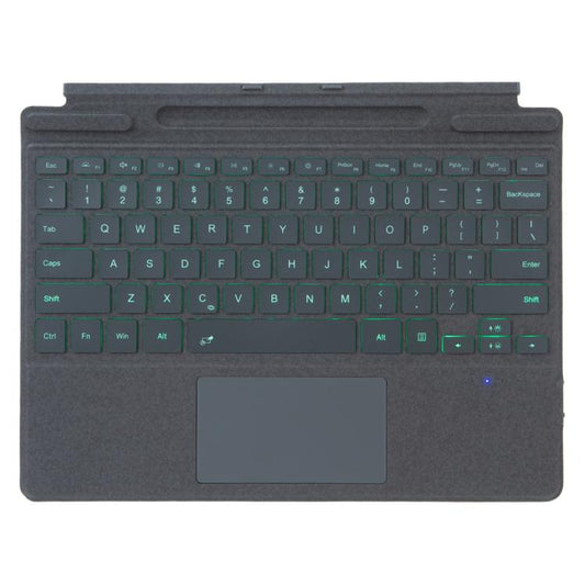 Single Color Backlight Tablet Bluetooth Keyboard with Touch Pad