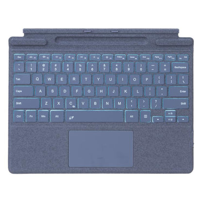 Single Color Backlight Tablet Bluetooth Keyboard with Touch Pad