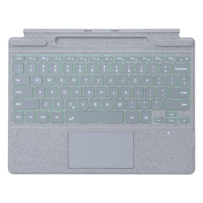 Single Color Backlight Tablet Bluetooth Keyboard with Touch Pad, For MicroSoft Surface Pro 9 / 10 / 11 / 12