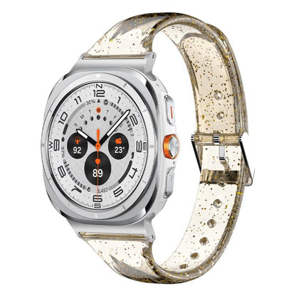 Glitter TPU Watch Band, For Samsung Galaxy Watch Ultra 47mm / Ultra 2025