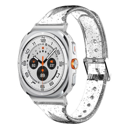 Glitter TPU Watch Band, For Samsung Galaxy Watch Ultra 47mm / Ultra 2025