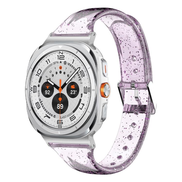 Glitter TPU Watch Band, For Samsung Galaxy Watch Ultra 47mm / Ultra 2025