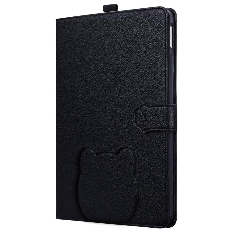 Cat Skin-feel Litchi Leather Smart Tablet Case, For Samsung Galaxy Tab S10 Lite / S10 FE, For Samsung Galaxy Tab S11, For Samsung Galaxy Tab S10+ / S9+, For Samsung Galaxy Tab S10 / S9 / S9 FE