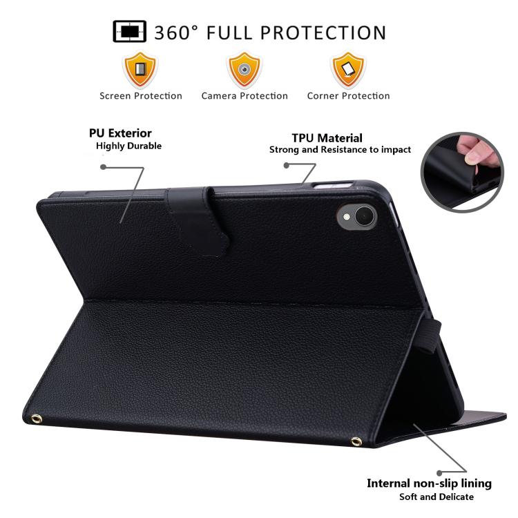 Cat Skin-feel Litchi Leather Smart Tablet Case, For Samsung Galaxy Tab S10 Lite / S10 FE, For Samsung Galaxy Tab S11, For Samsung Galaxy Tab S10+ / S9+, For Samsung Galaxy Tab S10 / S9 / S9 FE