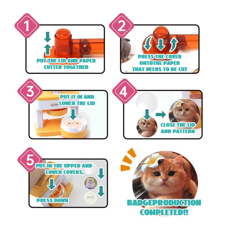 DIY Tinplate Badge Pressing Machine