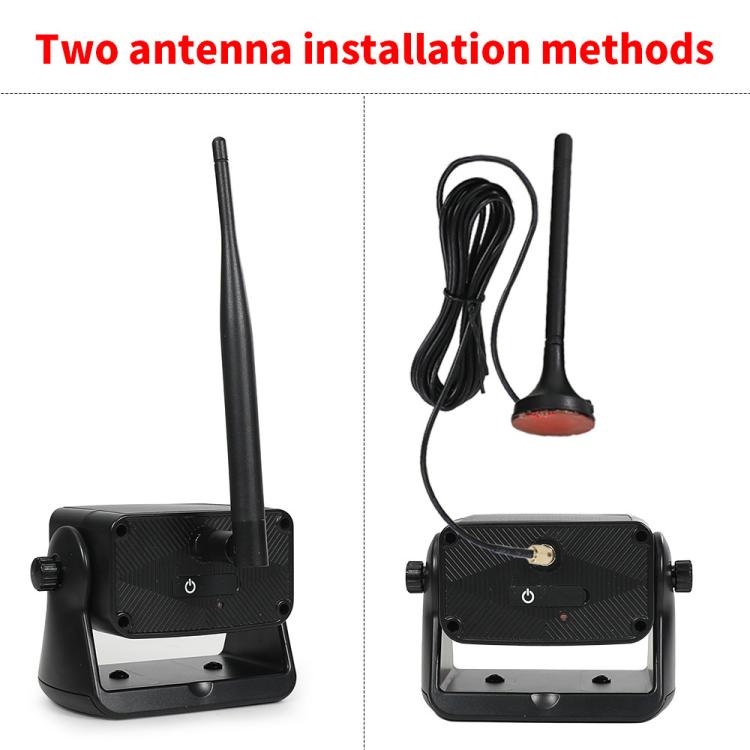 Magnetic Solar 2.4G Wireless WiFi Car Rear View Reversing Camera with Remote Control Switch, Car Rear View Reversing Camera