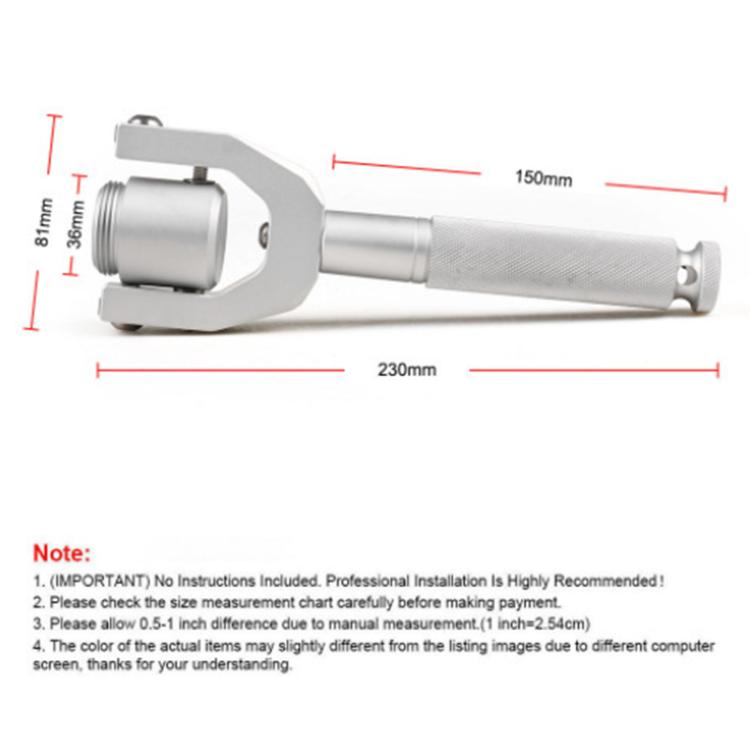 Clé écarteur d'embrayage pour Can-Am Maverick X3 / X3 Max / Turbo / R Empattement de 72 / 64 pouces