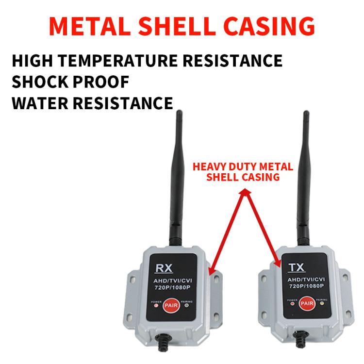 2.4G Wireless Transmitter Receiver Camera Transmitter Wireless Device for Truck and Bus, Wireless Transmitter Receiver Camera Device