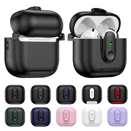 One-piece Holder Wireless Earphones Case with Lanyard, For AirPods 4, For AirPods Pro 2, For AirPods 3, For AirPods Pro, For AirPods 1 / 2