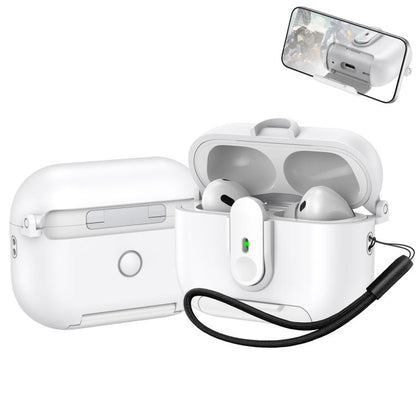 One-piece Holder Wireless Earphones Case with Lanyard, For AirPods 4, For AirPods Pro 2, For AirPods 3, For AirPods Pro, For AirPods 1 / 2