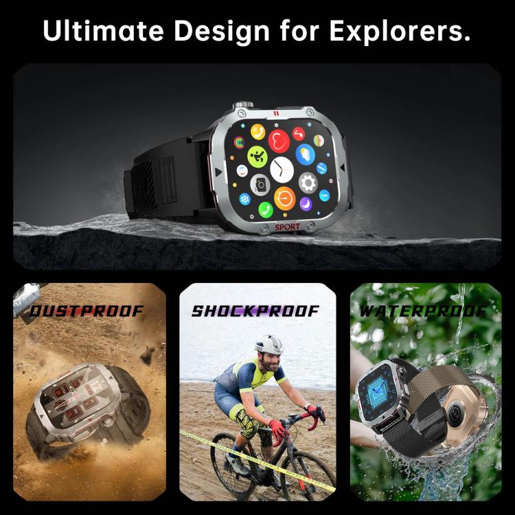 Montre Intelligente de Sport Extérieur C30 Pro avec Écran TFT de 2,19 pouces et Bluetooth