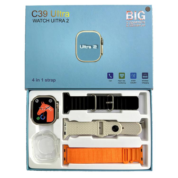 C39 Ultra 2.09 inch TFT Screen BT Outdoor Sports Smart Watch