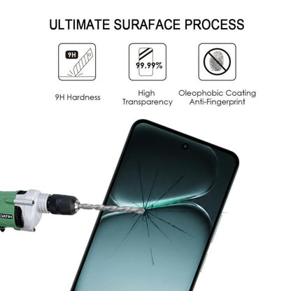 25 PCS/Pack High Aluminum Full Screen Silk Printing Tempered Glass Film, For OnePlus Turbo 6X 5G, For OnePlus Nord CE6 Lite, For OnePlus Nord 5, For OnePlus Nord CE5, For OnePlus Ace 5