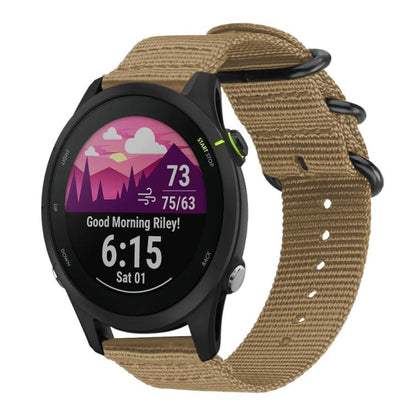 xDfind Ring Buckle Nylon Canvas Watch Band, 18mm, 22mm, 20mm, 24mm