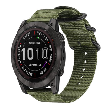 xDfind Ring Buckle Nylon Canvas Watch Band, 18mm, 22mm, 20mm, 24mm