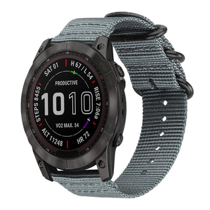 xDfind Ring Buckle Nylon Canvas Watch Band, 18mm, 22mm, 20mm, 24mm