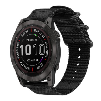 xDfind Ring Buckle Nylon Canvas Watch Band, 18mm, 22mm, 20mm, 24mm