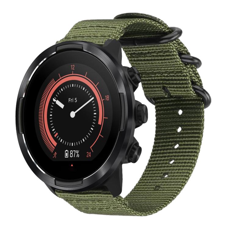 xDfind Ring Buckle Nylon Canvas Watch Band, 18mm, 22mm, 20mm, 24mm