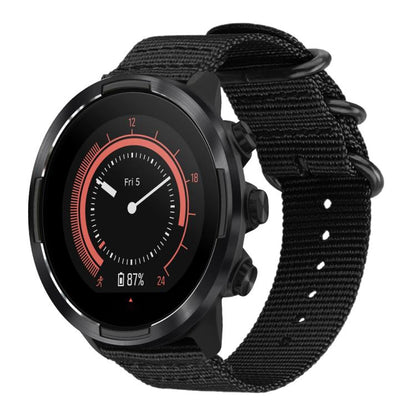 xDfind Ring Buckle Nylon Canvas Watch Band, 18mm, 22mm, 20mm, 24mm