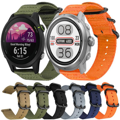 xDfind Ring Buckle Nylon Canvas Watch Band, 18mm, 22mm, 20mm, 24mm