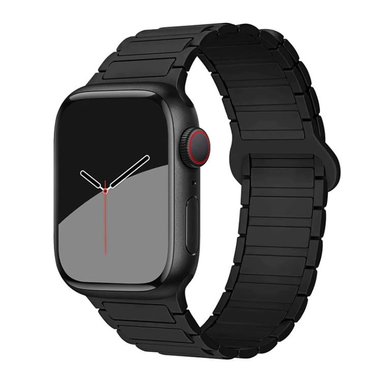 xDfind Magnetic Three-bead Silicone Watch Band, For Apple Watch 42 / 44 / 45 / 46 / 49mm, For Apple Watch 38 / 40 / 41 / S10 42mm