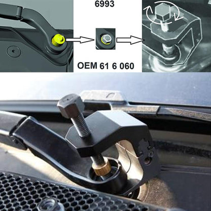 Pour outil extracteur de bras d'essuie-glace BMW 616060, extracteur de bras d'essuie-glace