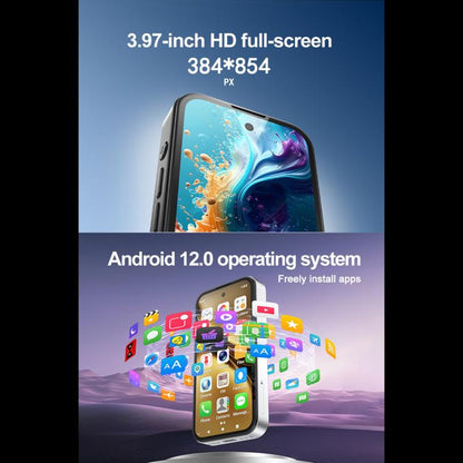 Q333, 4GB+64GB, 3.97 inch Android 12 Mediatek MT6762 Octa Core, Network: 4G, Dual SIM