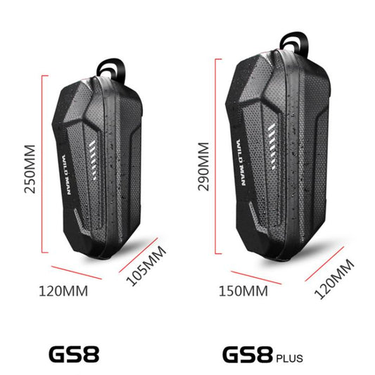 WILD MAN ES8 PLUS Trottinette Électrique Sac de Guidon Rigide EVA, ES8 PLUS