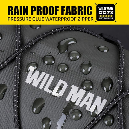 WILD MAN GD7X Mountain Bicycle EVA Hard Shell Handlebar Bag Quick Release Bracket, GD7X