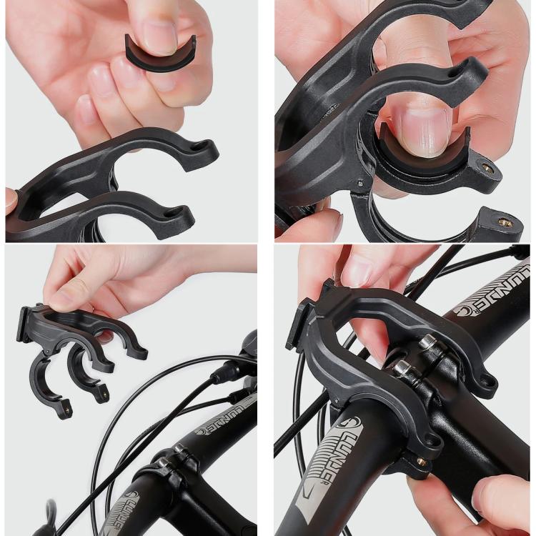 WILD MAN GD7X Mountain Bicycle EVA Hard Shell Handlebar Bag Quick Release Bracket, GD7X