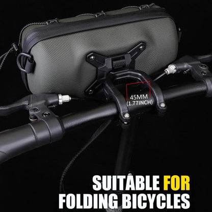WILD MAN GD7X Mountain Bicycle EVA Hard Shell Handlebar Bag Quick Release Bracket, GD7X