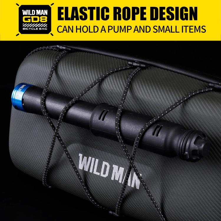 WILD MAN GD8 Mountain Bicycle EVA Hard Shell Handlebar Bag, GD8