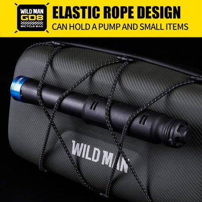 WILD MAN GD8 Mountain Bicycle EVA Hard Shell Handlebar Bag, GD8