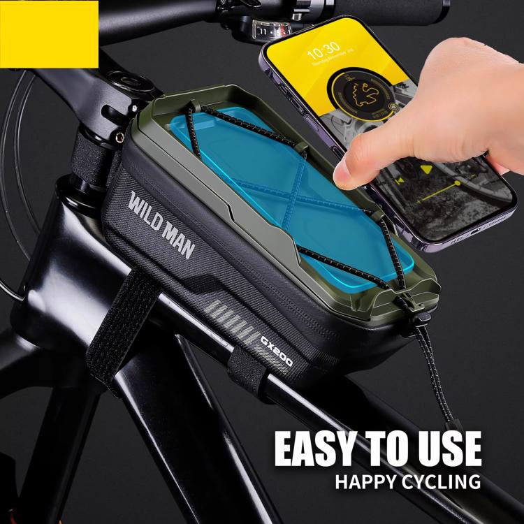 WILD MAN GX200 Mountain Bicycle EVA Hard Shell Bag Bike Front Fixing bracket, GX200