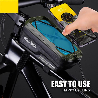 WILD MAN GX200 Mountain Bicycle EVA Hard Shell Bag Bike Front Fixing bracket, GX200