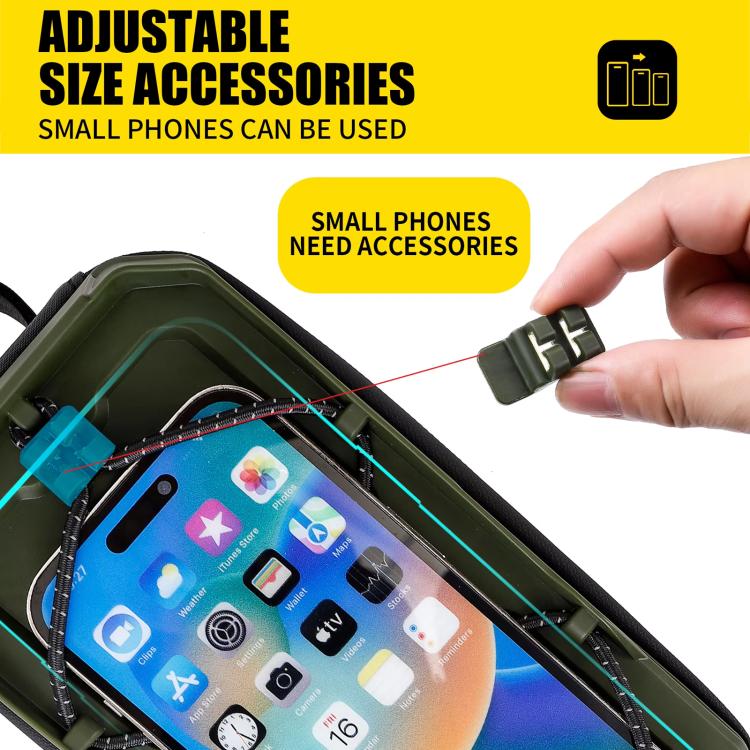 WILD MAN GX200 Mountain Bicycle EVA Hard Shell Bag Bike Front Fixing bracket, GX200