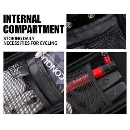 WILD MAN GX220X Mountain Bicycle EVA Hard Shell Bag Bike Front Quick Release Bracket, GX220X