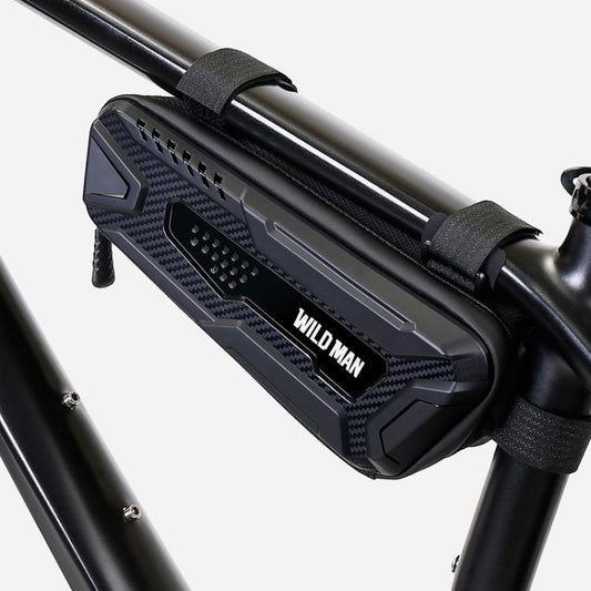 WILD MAN M40 Vélo de Montagne Sac de Cadre Avant Triangle Sac Coque Rigide en Fibre de Carbone TPU Équipement de Cyclisme, M40