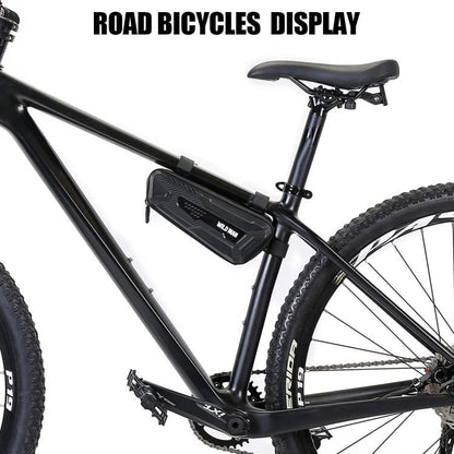 WILD MAN M40 Mountain Bicycle Front Beam Triangle Bag TPU Carbon Fiber Hard Shell Bag Cycling Equipment, M40